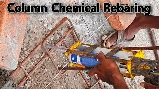 Column Chemical Rebaring Process Fischer Chemical Mortar | Unbox Rewind