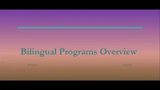 Brooklyn North Bilingual Programs Overview