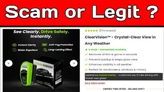 Отзывы о очистителе для стекол ClearVision: действительно ли он работает или это обман?