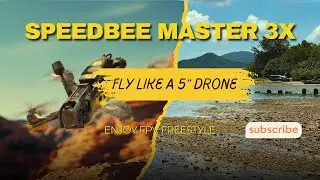🏁⚡SAND-BLASTING SPEED: FPV Fury at  Pebbles Beach | SpeedyBee Master 3X vs. Weekend Crowds!