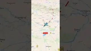 Nepal to India Flight✈️ distance #viral #reels #tiktok #india #trending #shorts