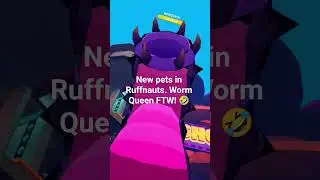 My favourite of all the new pets in Ruffnauts.... a worm??? 😁 #quest3 #vr #ruffnauts