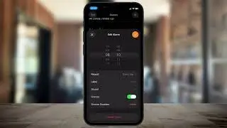 How to Change Alarm Snooze Duration on iPhone iOS 26