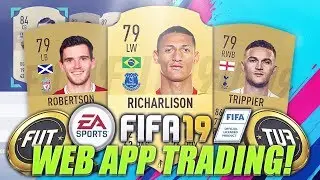 BEST WAYS TO MAKE COINS ON THE FIFA 19 WEB APP! (FIFA 19 Trading Tips)