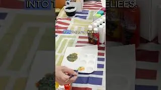 Quick Rusted Bronze Effect on Plaster Medallion | Sultan Crafts DIY