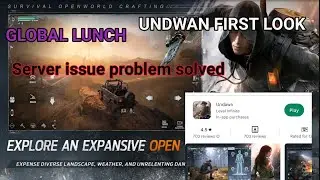 how to play undawn game | how to fix server issue | undawn game ko kase play kare |
