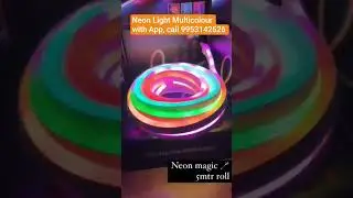 Neon RGB Magical Strip, 5 Mtr. || With Remote and App || Music Mode and Custom Colour @ 690 ₹