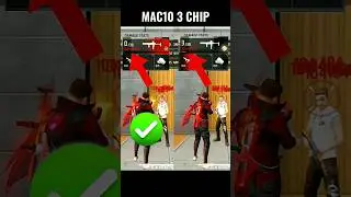 MAC10 WITH CHIP🔥| mac10 upgrade after ob45 | ff mac10 3 chip ability #ffa2bgaming