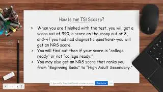 TSI 2.0 ELA Test Overview