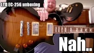 Play authentic ?? | Unboxing an LTD Eclipse EC-256 guitar