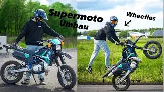Yamaha DT 125 Motovlog ! Wheelies am Spot