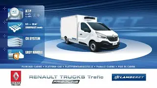 RENAULT TRUCKS Trafic PLATTFORM FRIGOLINE 3