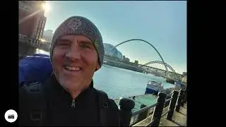 A spectacular Epic hike along the River Tyne through Newcastle to South Shields