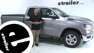 etrailer | Подножки для Ram 1500 Westin R5 M-Series 2019 года: полная установка