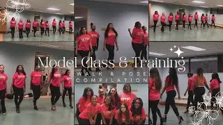 Model Class & Training Compilation Ft. Walk & Pose&rsquo;s | Queen Team Modeling | QTM