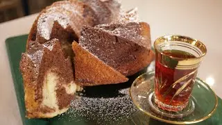 How to Make Chocolate & Vanilla Cake  (Assyrian Food)