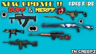 NEW UPDATE ‼️ BUFF & NERF SENJATA FF | GARENA FREE FIRE
