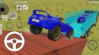 Drive truck challenge ultimate gameplay 🔥😱 supermk car unloading for game 🚗🛑