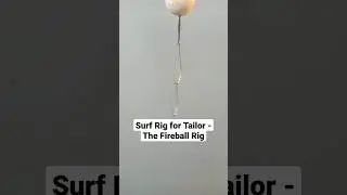 Surf Fishing Rig - Fireball Rig; Tailor, Bluefish, Shad Elf, L&uuml;fer, Ancioia, Gofari