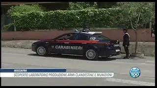MASSAFRA SCOPERTO LABORATORIO PRODUZIONE ARMI CLANDESTINE di Daniela Manigrasso