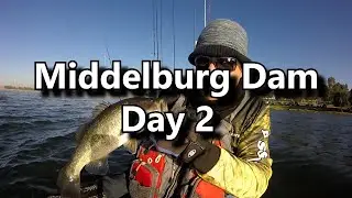 Middelburg Dam Day 2 #bassfishing #kayakbassfishing #kayakfishing #fishing