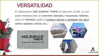 Capacitaci&oacute;n: Sistema USG DUROCK&reg;, SECUROCK&reg; y Sistema USG Plafones