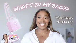 WHAT'S IN MY BAG/ WHAT'S IN MY PURSE/ WHAT FITS INSIDE? | Telfar Medium Tote Pink | LEMOMLIFE&trade;