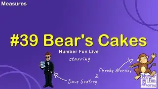 Number Fun Live #39 - Bear's Cakes
