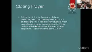 Pastor Michelle Rogers's Zoom Meeting
