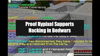 Proof that Hypixel is Broken/Supports Hacking