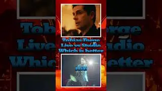 GHOST Tobias Forge singing comparison live vs studio