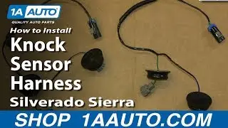 Как заменить жгут проводов датчика детонации двигателя Chevrolet Suburban 01-07