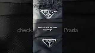Quick hack to authenticate your Prada bag at home✨