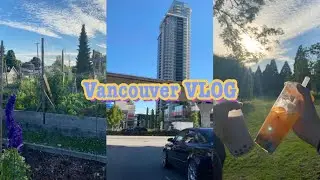 밴쿠버 브이로그 Vancouver VLOG | Fatburger | coco fresh tea | adanac park | kamamarui ramen | ece 자격증 연장