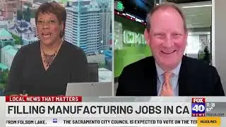 As Seen On FOX40: Lance Hastings Discusses Filling Manufacturing Jobs in California