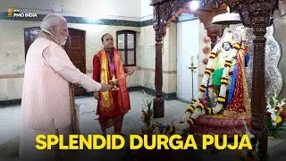 A splendid Durga Puja celebration in CR Park, Delhi