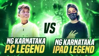 NG Karnataka Pc Legend Vs NG Karnataka I Pad Legend💥 | Clash Of Karnataka Legends😱| @NonstopGaming_