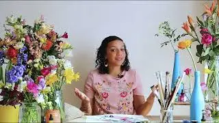 Loose Florals Art Course Summer 2023 Update by Create the Cut Art