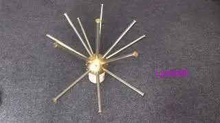 Assembly of a dandelion fountain #dandelion