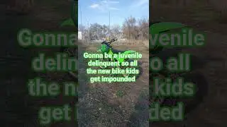 just jokes #dirtbike #cops #jokes #talaria #starkvarg #kx80 #funny