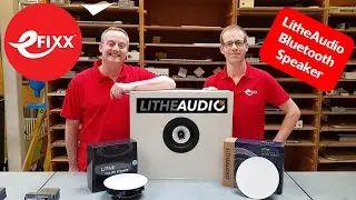 Lithe Audio - Powered ceiling speakers with Bluetooth connectivity and IP44 rating