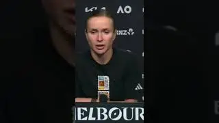 Elina Svitolina on facing Coco Gauff next in the Australian Open Quarterfinals:
