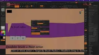 ZB_20.06 | Using Zmodeler point action to join 2 points