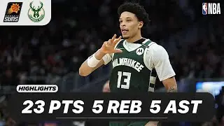 RYAN ROLLINS vs PHOENIX SUNS | 23 PTS - 5 REB - 5 AST - 2 STL | 04-01-2025 Highlights
