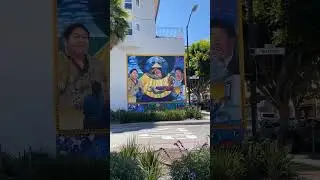 Artistic Murals and Urban Gardens: A Stroll Through a Creative Neighborhood#streetart
