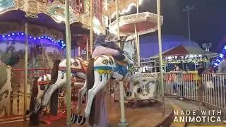 Winterland Carnival Snow Park at Yas island Du Forum Abu Dhabi UAE 2017
