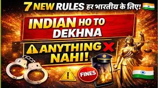 1 जनवरी 2026 से 7 बड़े बदलाव 😱 हर भारतीय को जानना ज़रूरी! 7 NEW RULES OF INDIA#VEERAEDUCATION