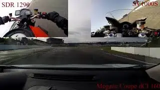 MultiCam PIP Megna GT dCI vs. SV1000 vs. SDR1290 @ Hockenheim kurz