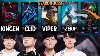 HLE Viper, Kingen, Zeka and Clid in the Same TEAM - KR ARAM