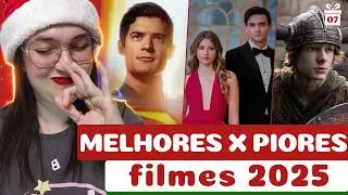 De Superman a Fanfic: os MELHORES x PIORES filmes de 2025! | Vlogmas #07